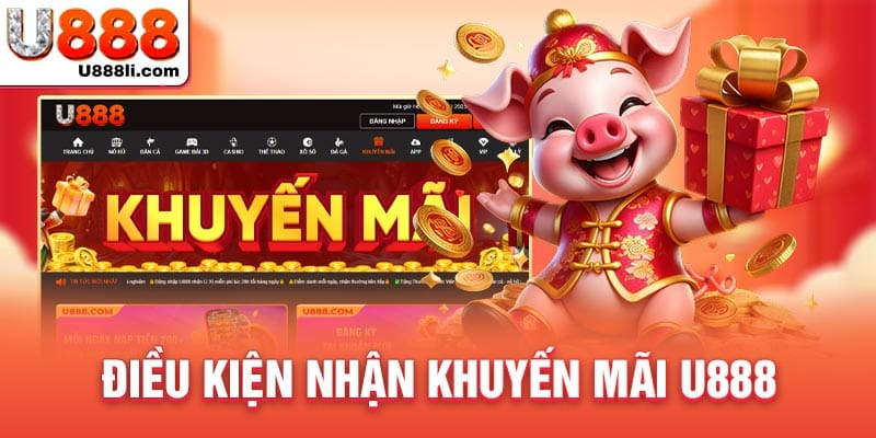 Điều kiện nhận khuyến mãi U888